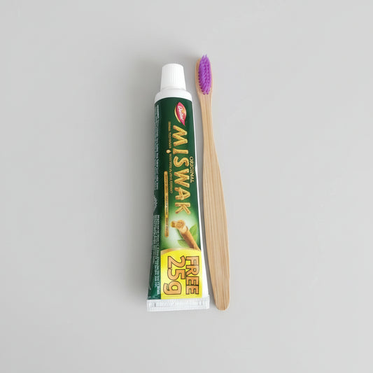 Box Sourire Naturel – Dentifrice Miswak & Brosse Bambou