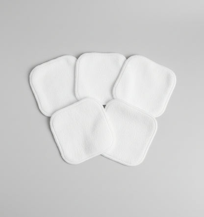 Disques démaquillants en coton – Lot de 10 (Ronds ou Carrés)