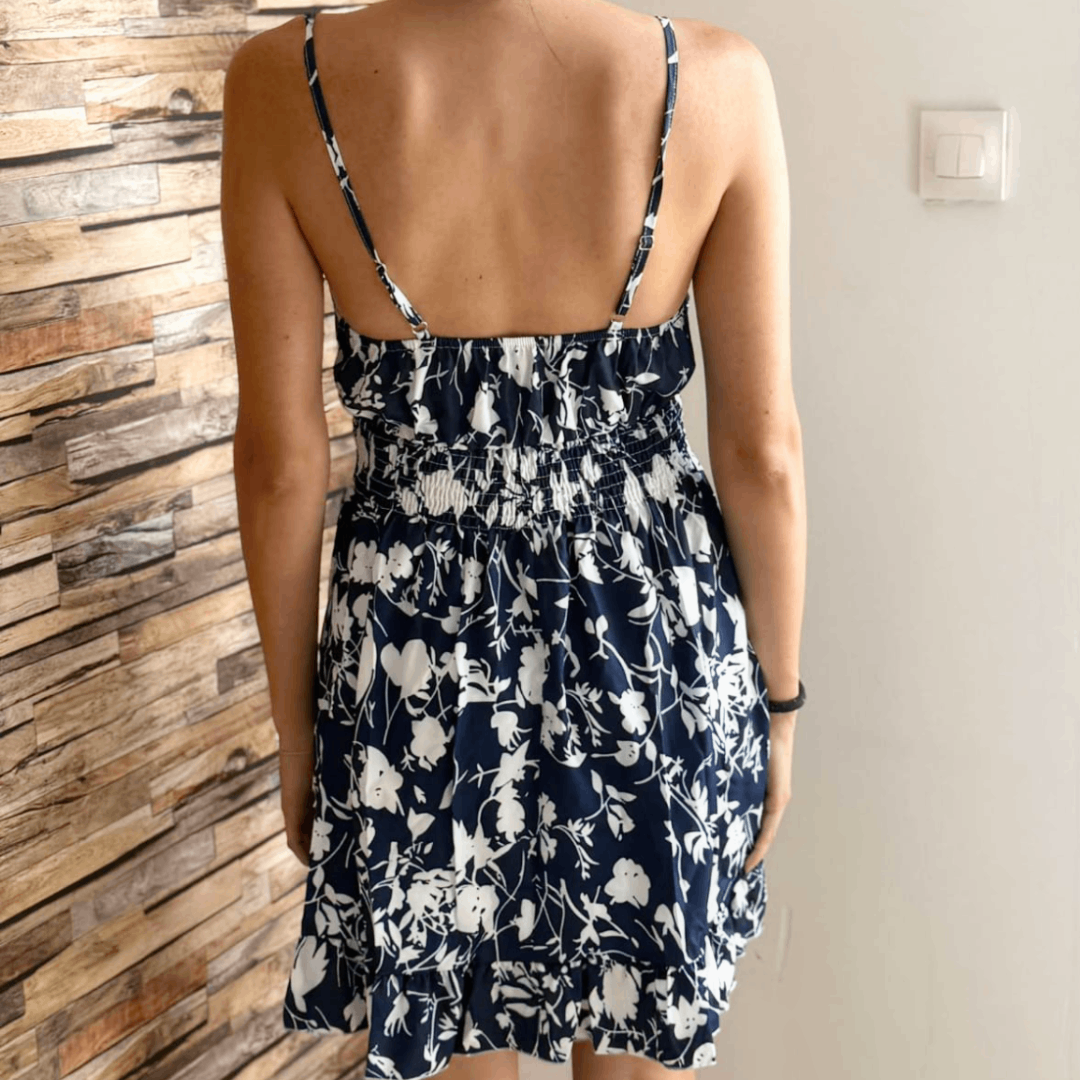 Robe sans manche bretelles fines
